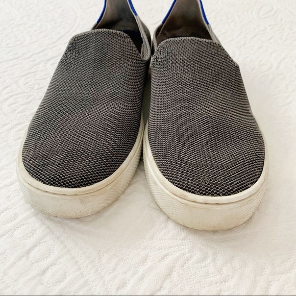 Rothy’s Steel‎ Grey Slip On Sneaker - Picture 6 of 10